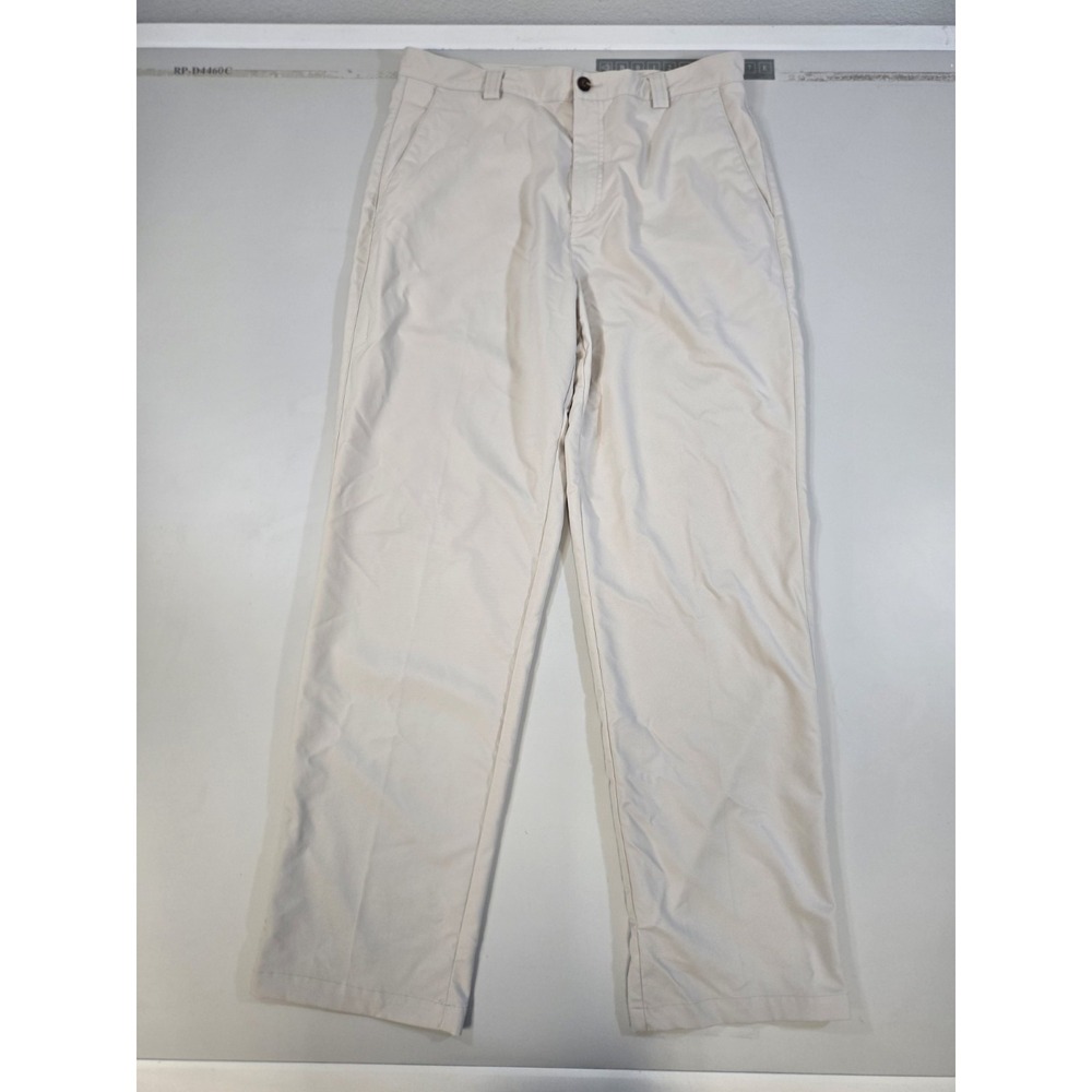 Adidas Men's Golf Casual Pants Beige Size 34 Few Visible Spots